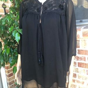 Torrid black blouse